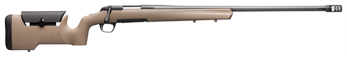 Browning X-Bolt Max Long Range 6.5 Creedmoor, 26" Muzzle Brake Barrel, Matte Black Metal Finish & Flat Dark Earth Fixed Adjustable Comb Stock, 4rd