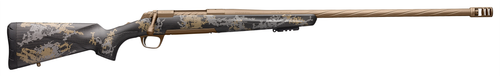 Browning X-Bolt Mountain Pro Long Range 300 Winchester Magnum, 26" Threaded Barrel, Bronze Rec, Accent Graphics, 3rd