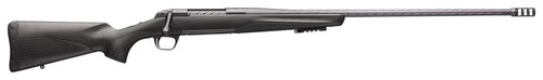 Browning X-Bolt Pro 300 PRC, 26" Skip Fluted Barrel, Recoil Hawg Muzzle Brake, Spiral Fluted Bolt, Carbon Gray Elite Cerakote, Natural Carbon Fiber Stock, 3rd