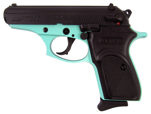 Bersa Thunder 380 ACP, 3.5" Barrel, Robin Egg Blue Cerakote, 8rd