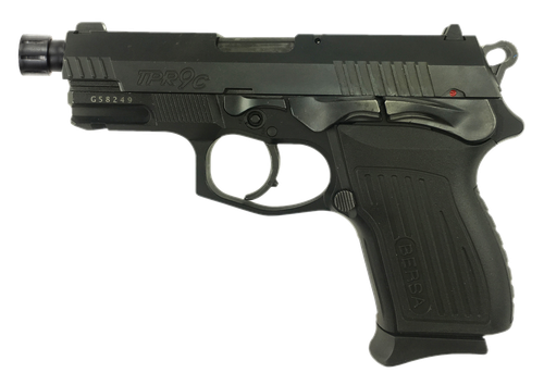 Bersa TPR Compact, 9mm, 4.1" Threaded, Barrel, Fixed Sights, Polymer Grips, 13rd