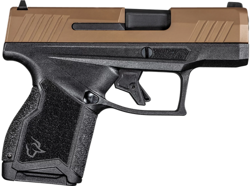 Taurus GX4 9mm, 3.06" Barrel, BlackSlide, Black Interchangeable Backstrap Grip, 2 x 11rd Mags