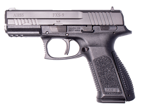 ATI FXS-9 9mm, 4.2" Barrel, 3-Dot Sights, Black, 10rd