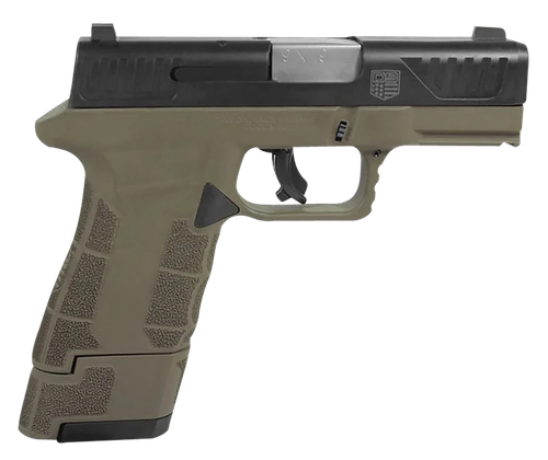 Diamondback DBAM29 9mm, 3.50" Barrel, Flat Dark Earth, Black Slide, Picatinny Rail, 17rd