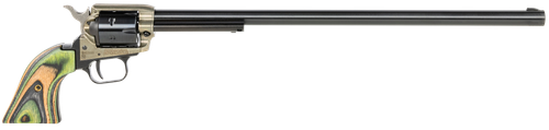 Heritage Rough Rider 22 LR, 16" Barrel, Simulated Case Hardened, Laminate Camo Grip, 6rd