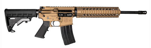 Diamondback DB15 5.56/.223, 16" Barrel, 10" Rail, Burnt Bronze Cerakote, 30rd