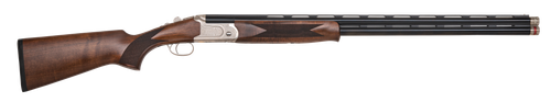 Mossberg Gold Reserve II 12 Ga, 3" Chamber, 30" Vent Rib Barrel, Polished Blue, Polished Silver Receiver Gold Inlay, Satin Black Walnut Stock, Sport Set Chokes (5 Total), Bead Sight, 2rd