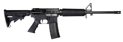 Black Rain Ordnance A2 .223/5.56, 16" Barrel, Black, A2 Grip, M4 Collapsible Stock, 30rd