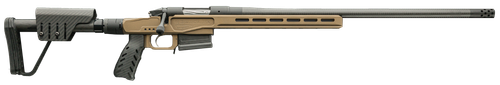 Bergara Premier Series MG Lite Rifle 6.5 PRC, 22" Threaded Carbon Fiber Barrel, Omni Muzzle Brake, Black, Magnesium Chassis, Folding Stock, 3rd