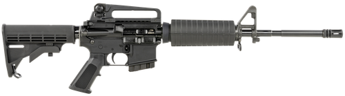 Bushmaster M4 Patrolman's .223 Rem/5.56mm, 16" Barrel, Black, Collapsible Stock, 10rd