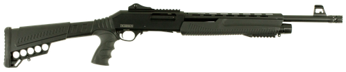 Dickinson Pump 12 Ga,18.5" Barrel, 3", Synthetic Black, 5rd