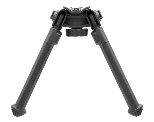 Magpul MOE Bipod, Polymer, Rubber Feet, 7-10" Vertical Adjustment, Sling Stud Mount, Black