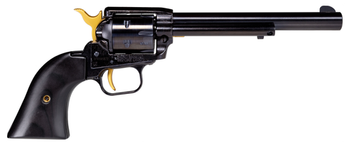 Heritage Rough Rider .22 LR, 4.75" Barrel, Fixed Sights, Black/Gold, 6rd