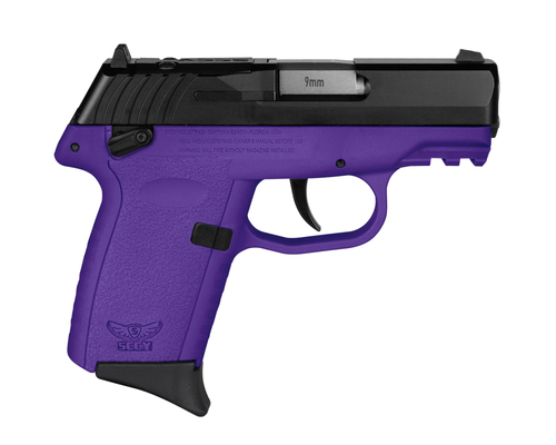SCCY Industries CPX-1 Gen3 9mm, 3.1" Barrel, Purple, 10rd