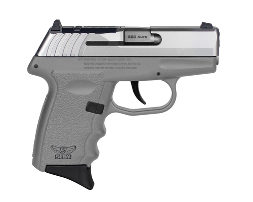 SCCY CPX-3 .380 ACP, 3.10" Barrel, Sniper Gray Sniper Gray Polymer Grip, 10rd
