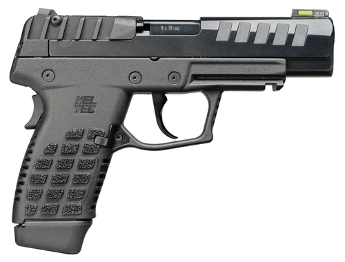 Kel-Tec P15 9mm, 4" Barrel, Matte Finish, Black, Hi-Viz Front, Tritium Rear, 15rd