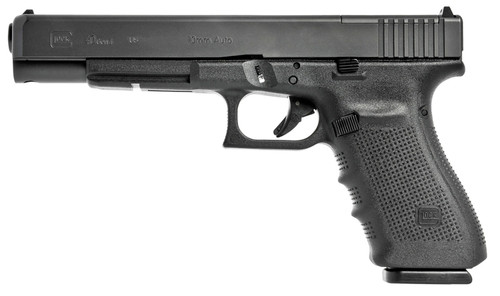 Glock G40 Gen4 MOS 10mm, 6" Barrel, Adjustable Sights, Black, 15rd
