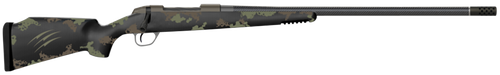 Fierce Carbon Rage 300 PRC, 24" CF Barrel, Tungsten, Forest Green Camo C3 Stock, 3rd