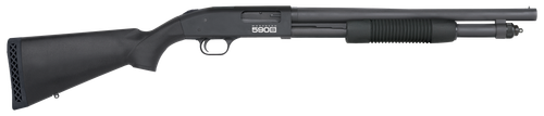 Mossberg 590S 12 Ga, 3", 18.5" Barrel, Matte Blued, Bead Sight, Synthetic Stock, 9rd