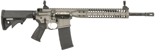 LWRC IC SPR .223 Rem/5.56mm, 16" Fluted Barrel, Tungsten Gray, Ambi, 30rd