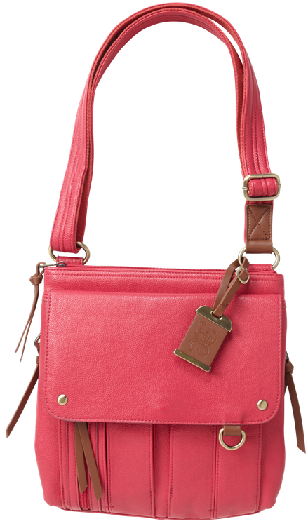 Bulldog Cross Body Purse Pink Leather Cross Body Most Sm Pistols & Revolvers Ambidextrous