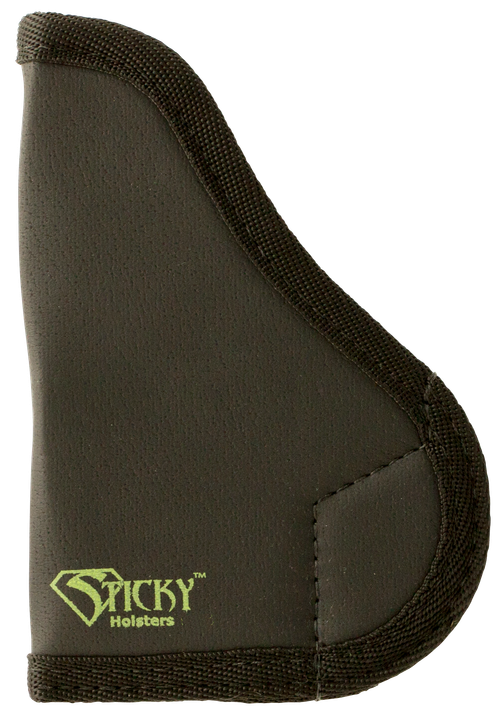 Sticky Holsters SM-1 NAA Black Widow Latex Free Synthetic Rubber Black Green Logo