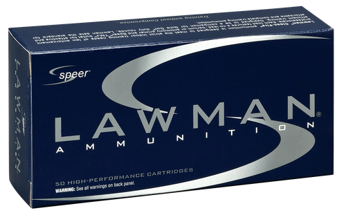 Speer Ammo Lawman Clean Fire 357 Sig 125gr, Total Metal Jacket, 50rd Box