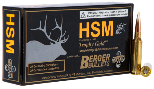 HSM Trophy Gold 6.5 Creedmoor 140gr, Match Very Low Drag, 20rd Box