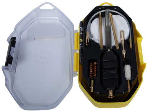 Otis Patriot Cleaning Kit 9mm /15 Pieces Yellow Plastic Box Case