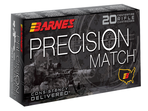 Barnes Precision Match 260 Remington 140gr, Open Tip Match Boat Tail, 20rd Box