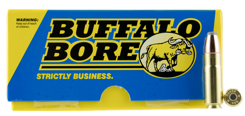 Buffalo Bore Hunting & Sniping 458 SOCOM 350gr, Semi Jacketed Flat Point, 20rd Box