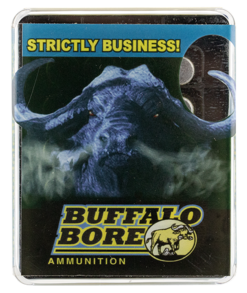 Buffalo Bore Heavy 480 Ruger 370gr, Lead Flat Nose, 20rd Box