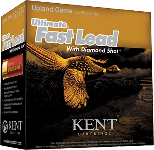Kent Cartridge Ultimate FastLead Upland 12 Ga, 2.75", 6 shot, 1-3/8oz, 25rd Box
