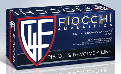 Fiocchi Shooting Dynamics 45 ACP, 230gr, Jacketed Hollow Point, 50rd Box