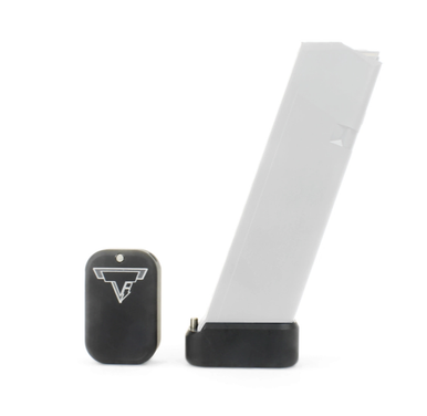 TTI +3/4 Base Pad for Glock 17/22/34/35/45 - Flat Black - GBP940-000