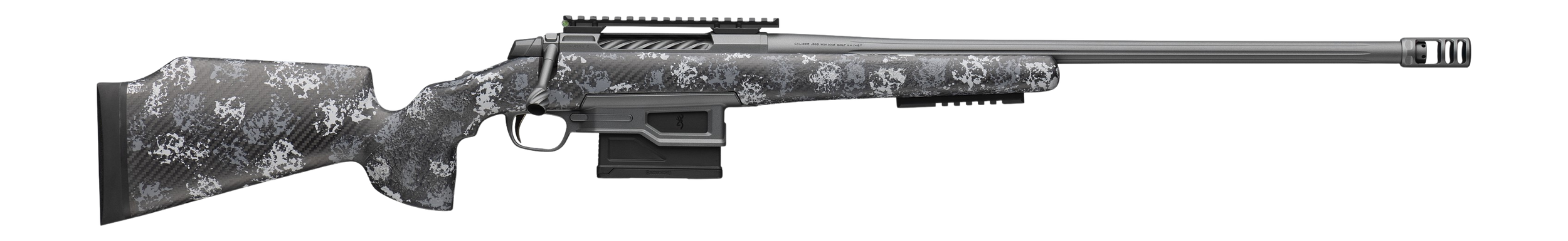 Browning X-Bolt 2 Pro LR SPR Rifle 0360812005, 25 Creedmoor, 18", McMillan Game Warden 2.0 Stock, Carbon Gray Cerakote, 6 Rds