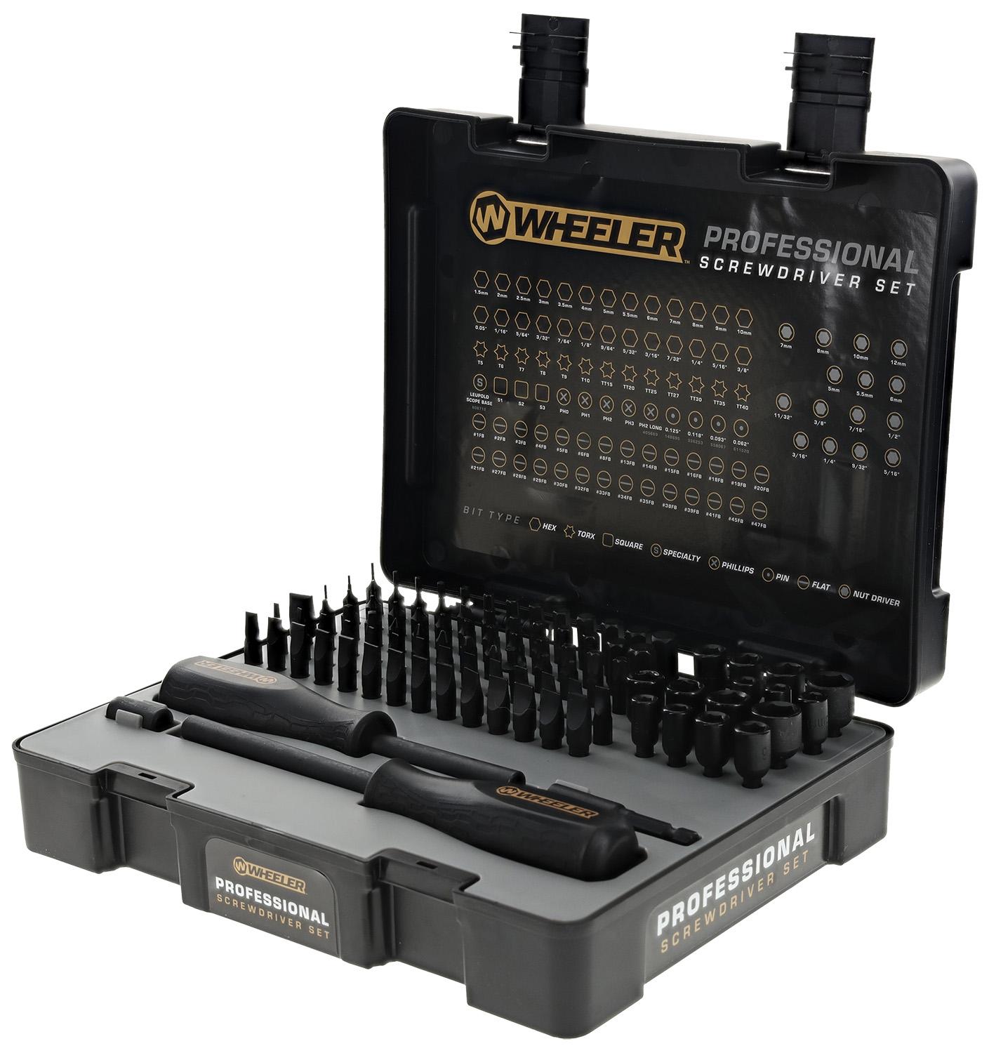 Wheeler 4001003 100 Piece Professional Screwdriver Set