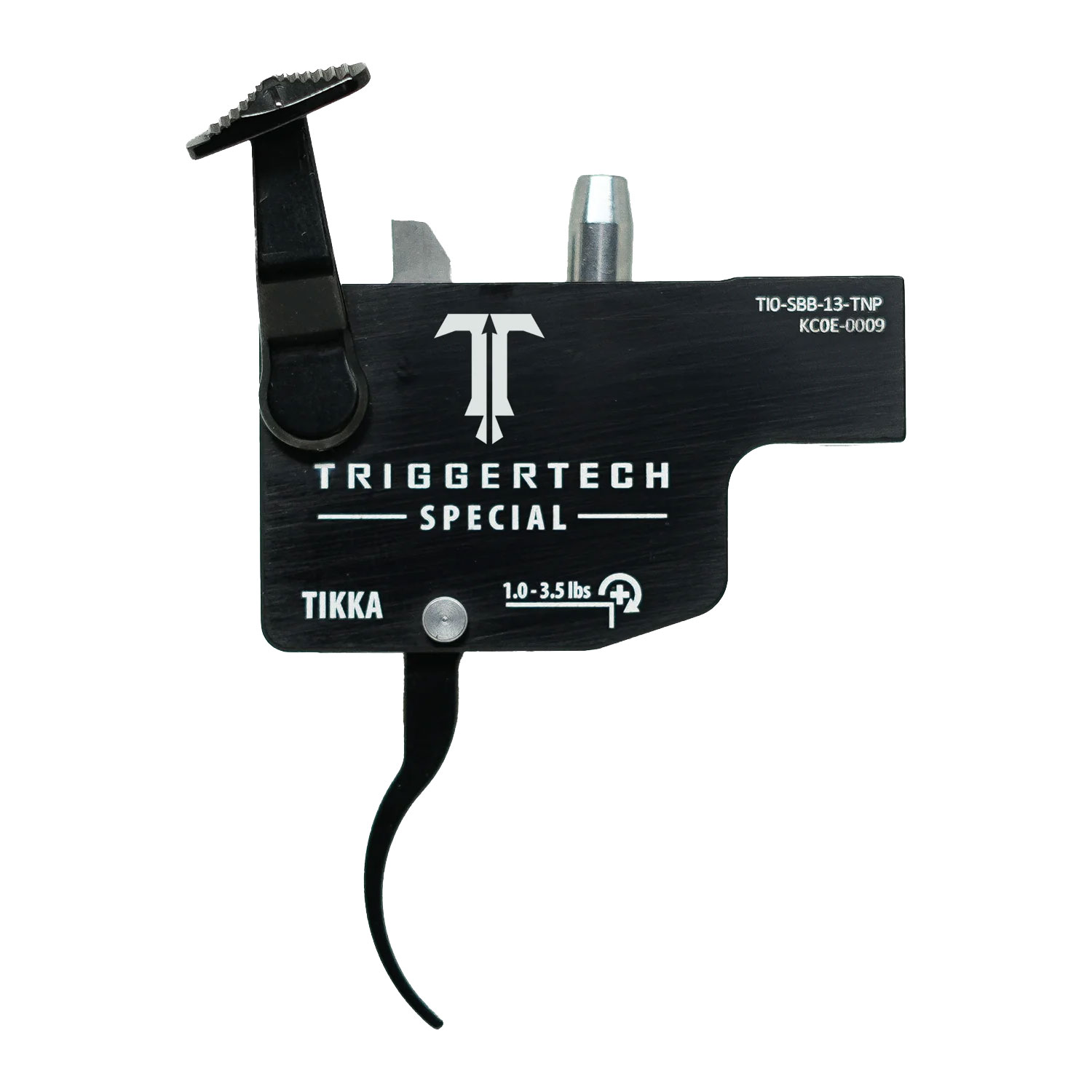 TriggerTech Tikka T3, T3x, T1x Special Trigger, Black Curved Trigger
