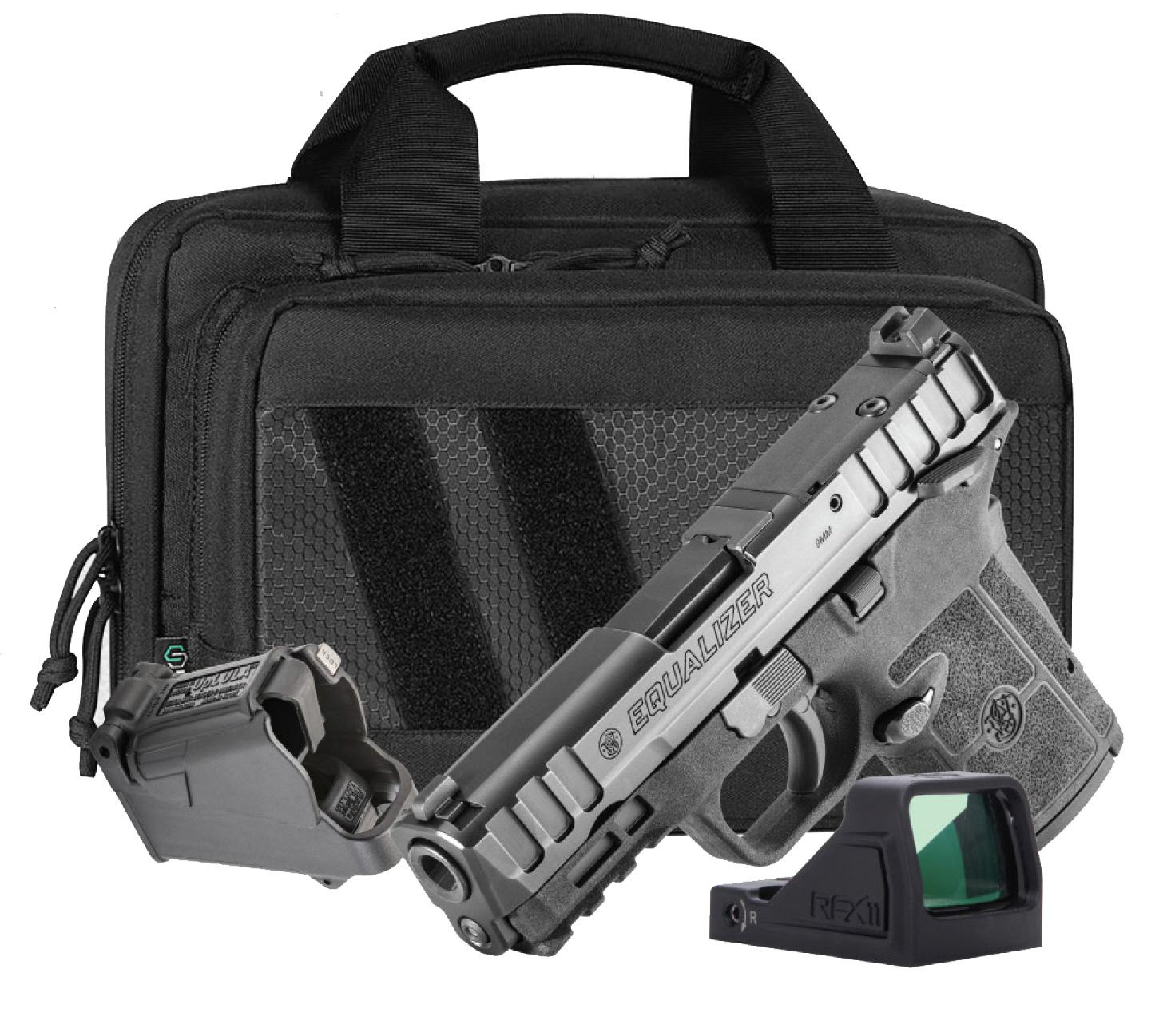 Smith and Wesson Equalizer Pistol 14718, 9mm, 3.675in, Polymer Grips, 15 Rds