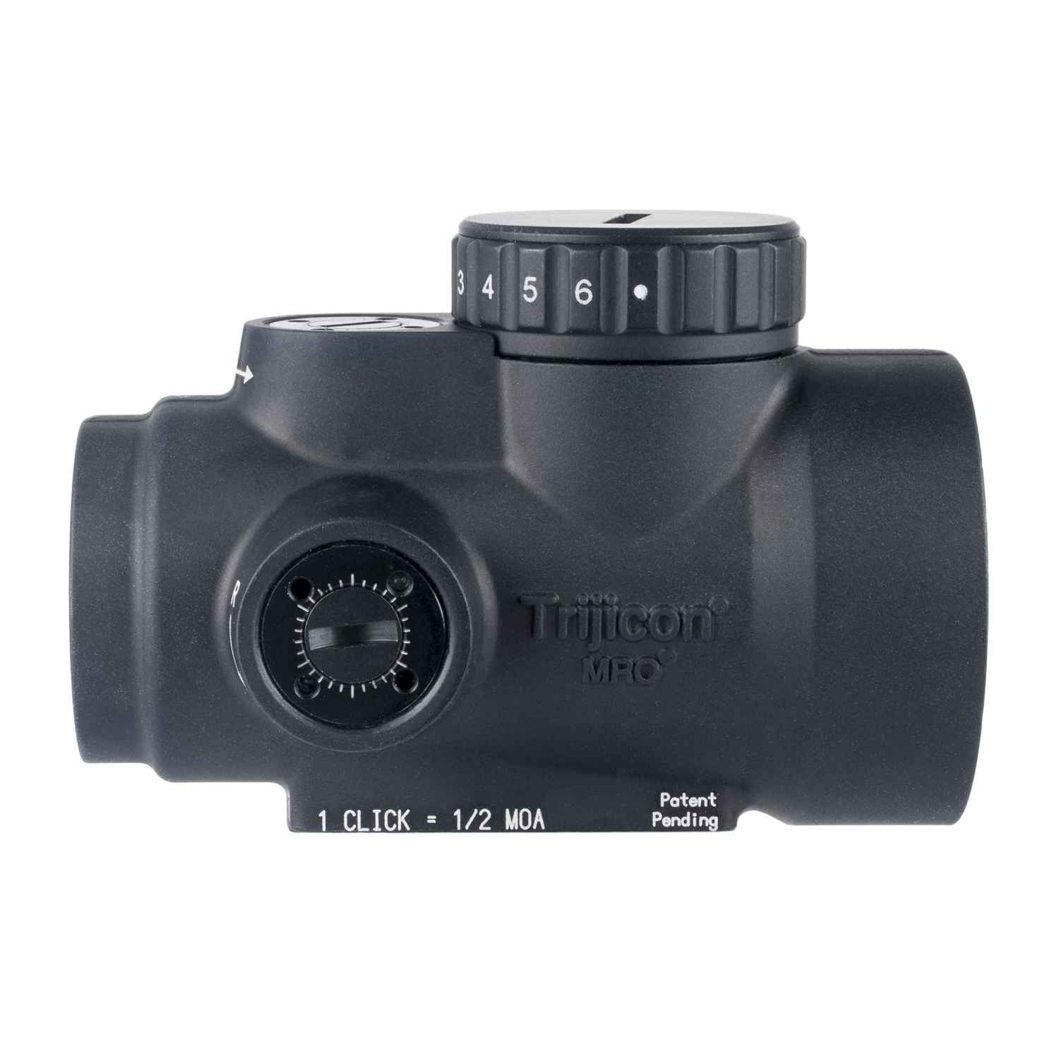 TRIJICON MRO SD, GREEN DOT, 25MM OBJECTIVE, 2 MOA DOT, MATTE FINISH, BLACK, NO MOUNT INCLUDED