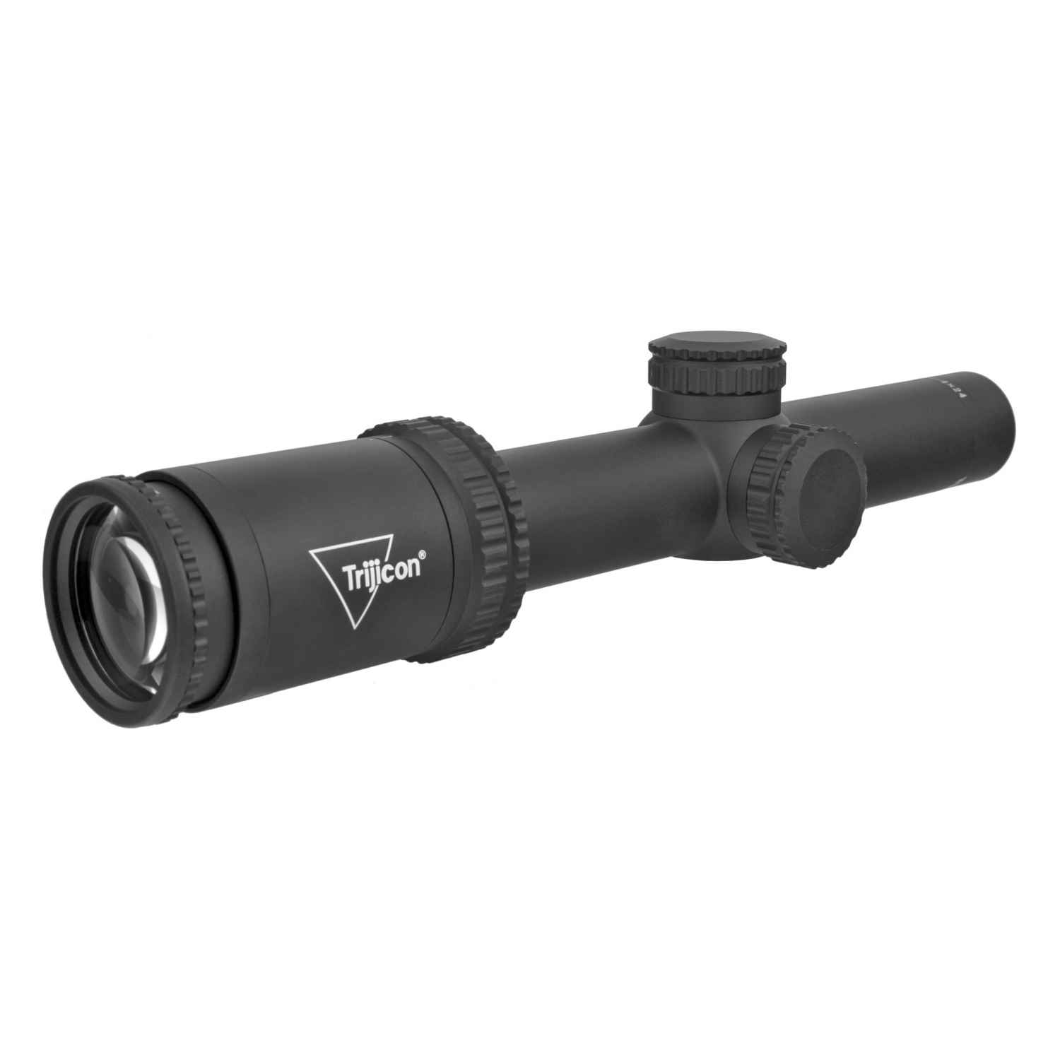 TRIJICON ASCENT 1-4X24MM RIFLESCOPE BDC TARGET HOLDS, 30MM TUBE, MATTE BLACK, CAPPED ADJUSTERS