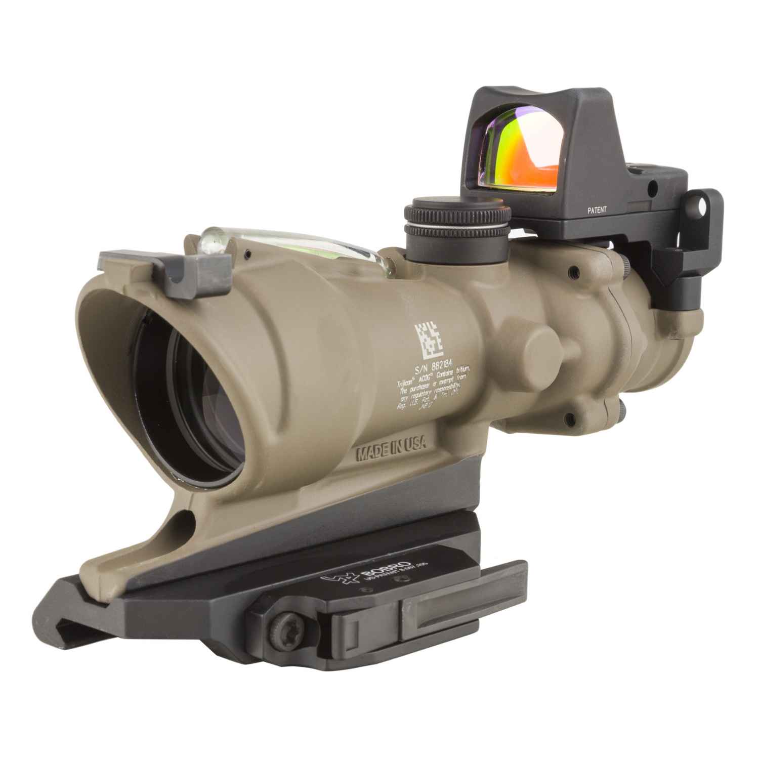 TRIJICON ACOG 4X32 GREEN CH 223 RMR DE