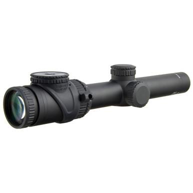 Trijicon AccuPoint 1-6X24mm Rifle Scope - German #4 Crosshair w/ Green Dot, 30mm, Matte Black Finish