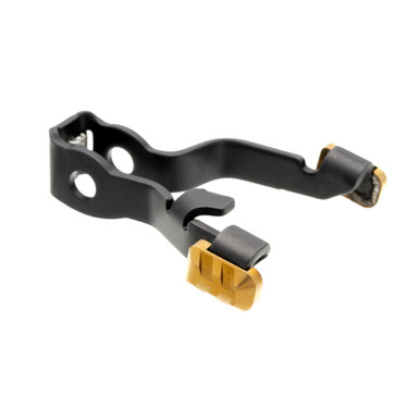 Tyrant CNC Extended Slide Release Gold for Glock Gen5 9mm - TD-GSTOP-5-GOLD