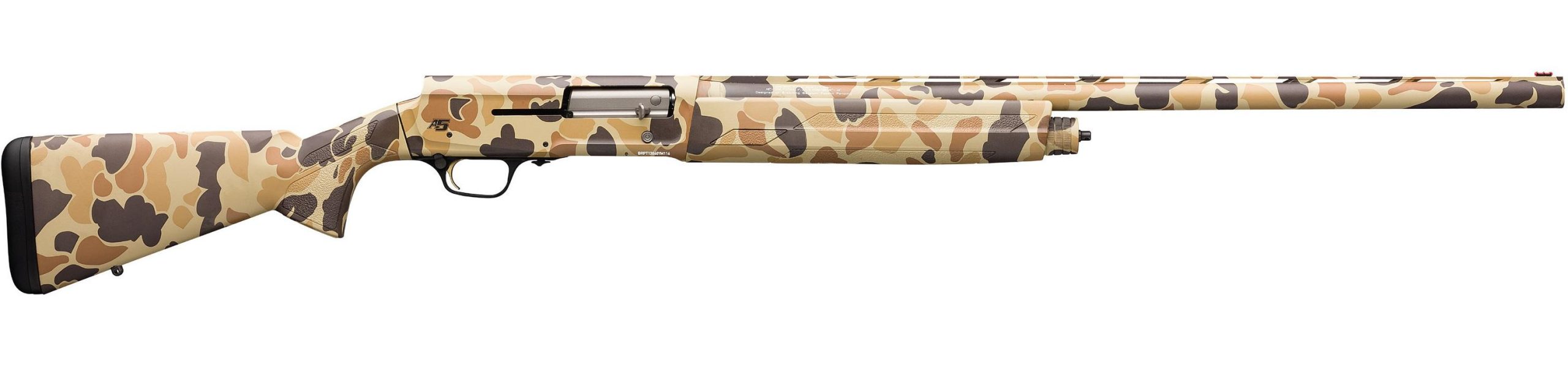 Browning A5 Semi-Auto Shotgun 0119536004, 20 Gauge, 28", 3" Chmbr, Vintage Tan Camo Synthetic Stock, 3 Rds