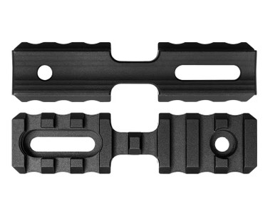 Seekins Precision Universal Bipod Mount Picatinny Rail Black - 0011520009-F