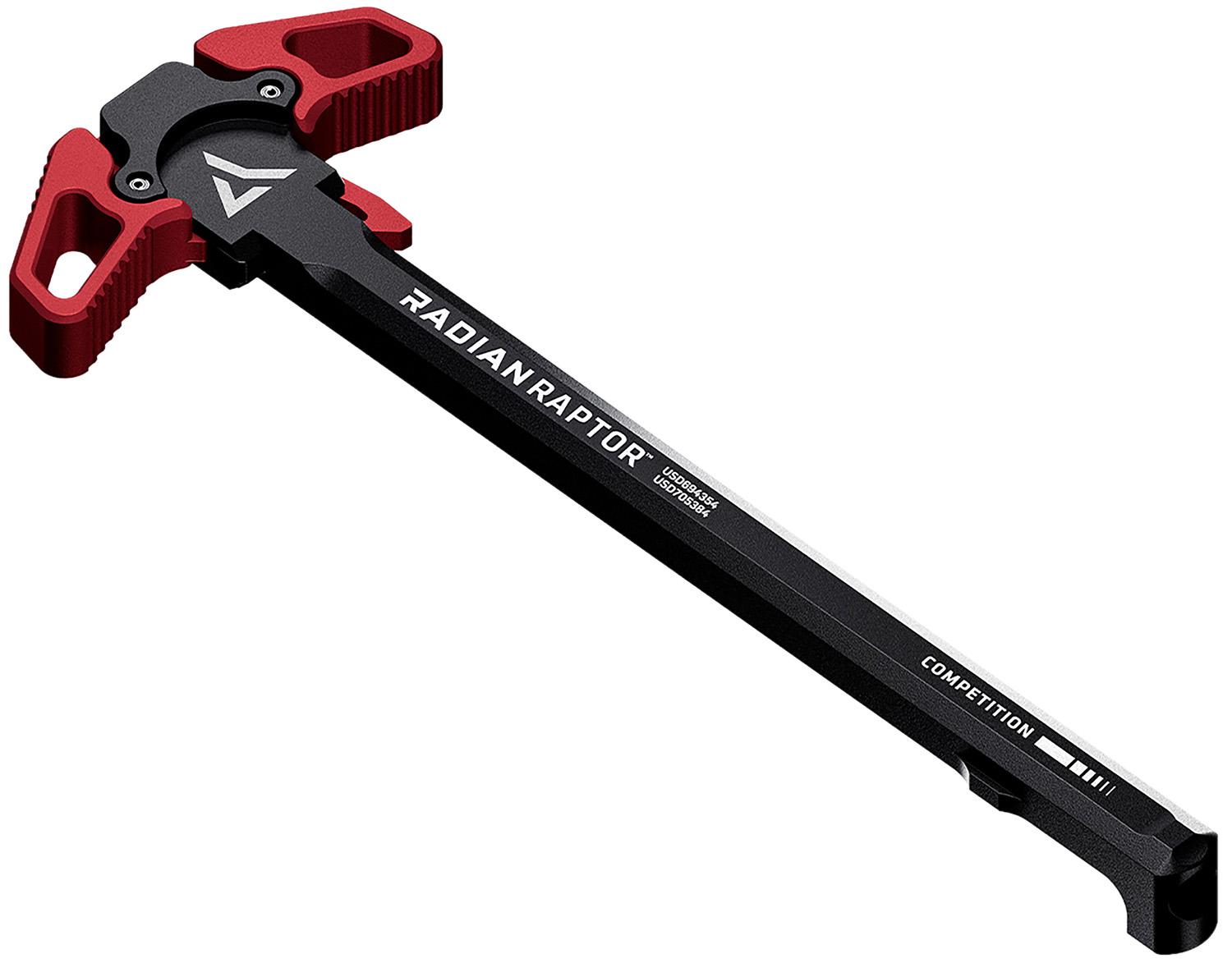 RADIAN Weapons Raptor Competition Charging Handle, 5.56MM (R0232) Red