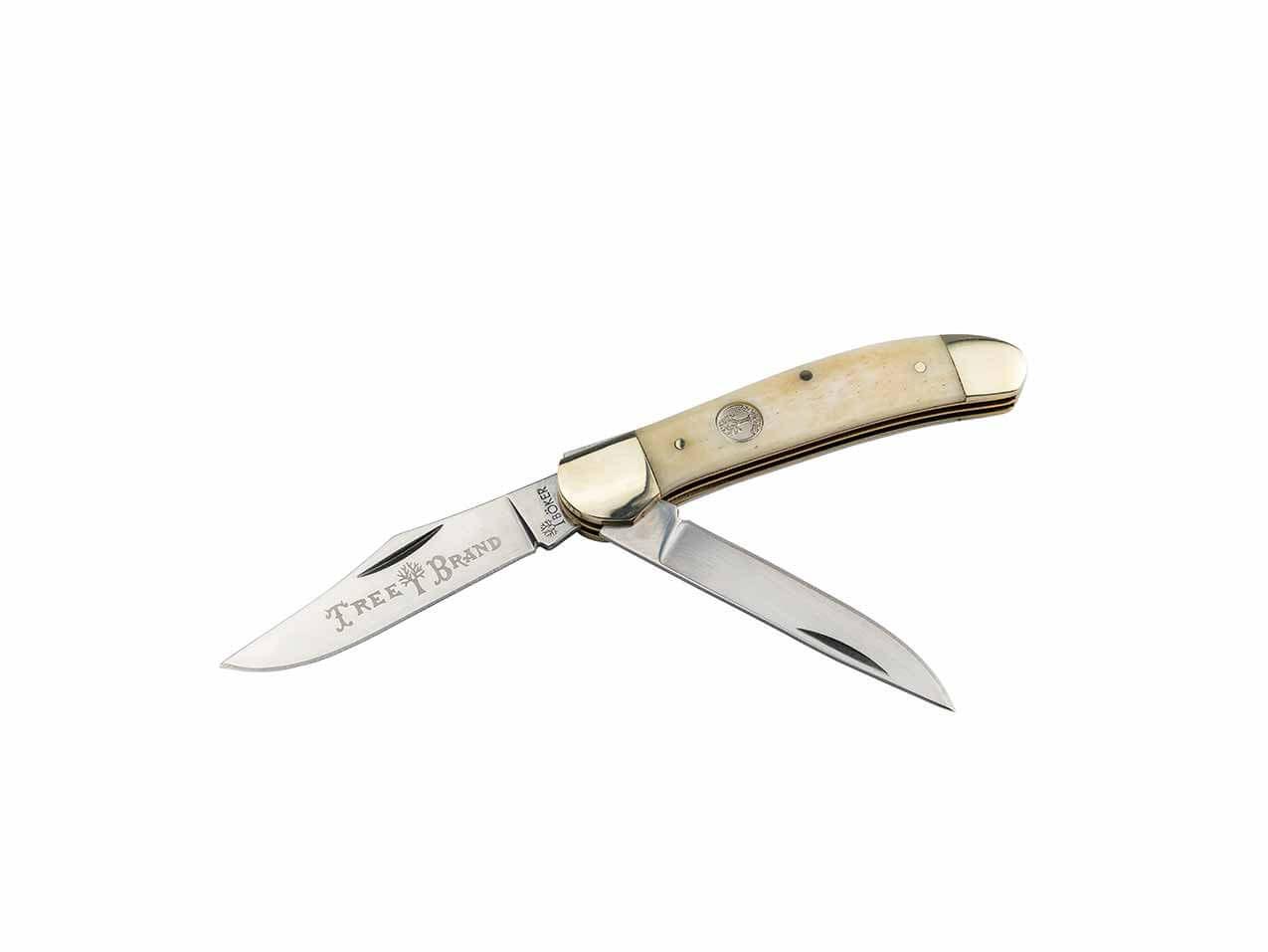 Boker Treebrand Copperhead Folding Knife, Smooth White (110863)