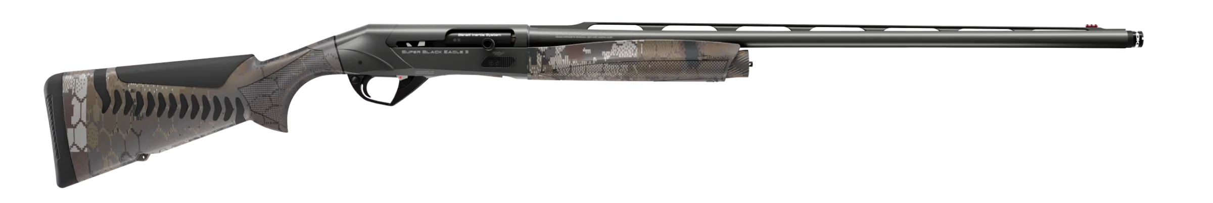 Benelli Super Black Eagle 3 AI Semi-Auto Shotgun 12331, 20 Ga, 3", 28", Optifade Timber Finish, Cobalt Cerakote