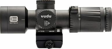 EOTECH Vudu 4-12x36mm FFP Ultra-Short Precision Riflescope - MD5 MRAD Reticle
